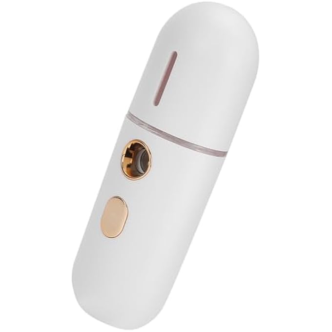 OPPWONG MOISTURIZING SPRAYER PORTABLE USB CHARGING FACE MIST SPRAYER FOR FAIR SKIN HANDHELD FACE HUMIDIFIER FOR SUMMER OUTINGS ABS 1 X MAIN MACHINE 1 X USB CABLE APPLICABLE SCENE: DAILY SKINCARE - Image 2